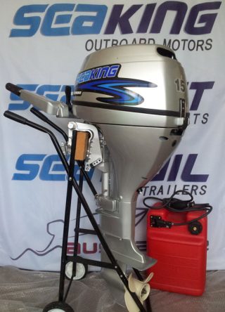 Seaking 15hp 4-Stroke Outboard Engine (Long Shaft)