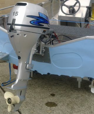 Seaking 15hp 4-Stroke Outboard Engine (Electric Start & Forward Controls)