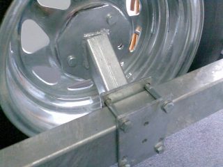 Galvanised Spare Wheel